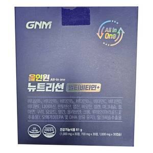 GNM자연의품격 올인원 뉴트리션 멀티비타민+ 2700mg x 30개입 / JC
