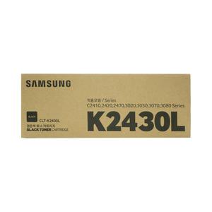 삼성 CLT-K2430L 정품토너 SL-C2410 C2420 C2470 C3030 C3070 DW FR ND 대용량 검정