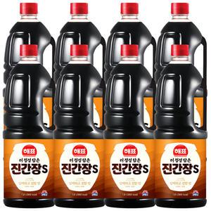 사조 해표 더 정성 담은 진간장S 1.8L x 8개 / 조미료 소스