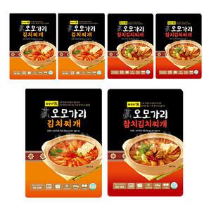 오모가리 김치찌개, 3개 + 참치김치찌개, 3개