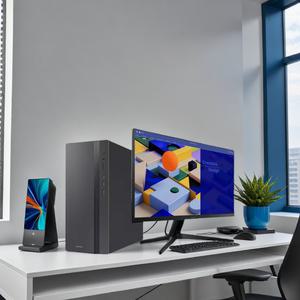 삼성컴퓨터+24인치 모니터세트 14세대-i5 8GB SSD512GB 윈도우11 사무용컴퓨터