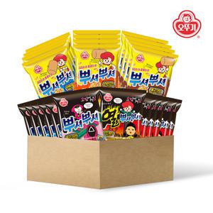 오뚜기 뿌셔뿌셔 인기 5종 24개 혼합세트, 라면과자