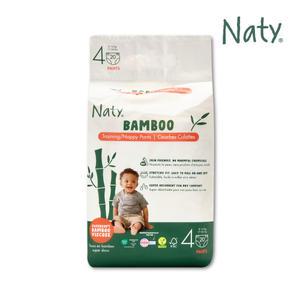 [Naty] 네띠 밤부 기저귀 팬티형 4단계 20매 (1팩)
