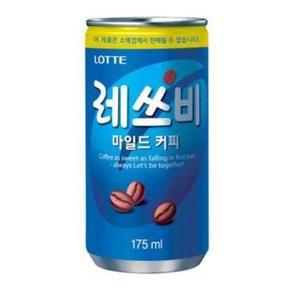 롯데칠성음료 레쓰비 마일드 커피 175ml 90개입(3박스)