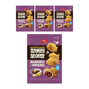 양반 앙버터 붕어빵, 300g, 4개