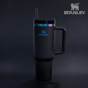 스탠리 켄처 H2.0 플로우스테이트 텀블러 40oz 블랙크로마