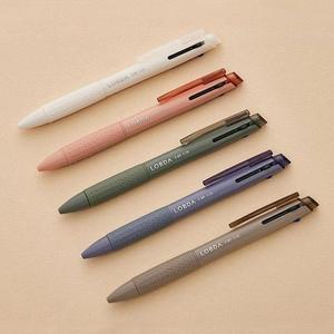 3색 0.38mm 필기구 저점도 잉크 3P 유성 사무용 볼펜