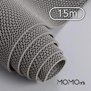 [BZJL7PLU_4C]미끄럼 PVC 롤 매트 그레이 120cm x 15m