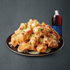 자담치킨 맵슐랭치킨+콜라1.25L
