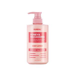 쿤달 허니 앤 마카다미아 퓨어 바디로션 체리블라썸 500ml