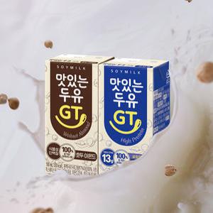 남양 맛있는두유GT 190ml 48팩 호두아몬드 고단백