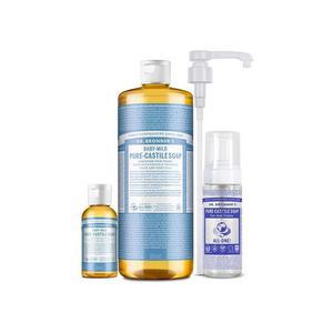 [닥터브로너스] 코스트코 닥터브로너스 캐스틸 솝 클렌저 베이비 마일드 1100ml
