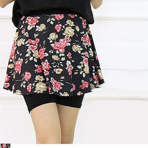 [BZI06MJ8_51]SUU8085 쿨여름로즈후레아5부치마레깅스 레