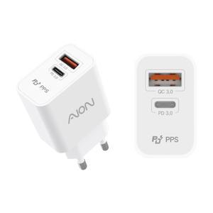 AION PPS PD 25W 3.0 가정용 초 고속 충전기 2Port 본체 C타입 USB 듀얼