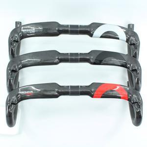카본드롭바 로드 바이크 탄소 핸들 바 유광 매트 UD 3K 구부러진 400mm 420mm 440mm