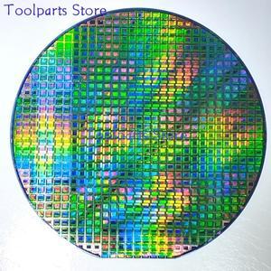 웨이퍼 칩 실리콘 집적 회로 CPU IC 반도체 12 인치 8 6