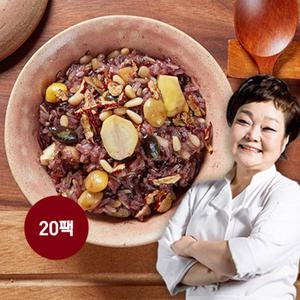 [하프클럽/빅마마]빅마마 이혜정의 꽉찬 수제 영양밥 20팩