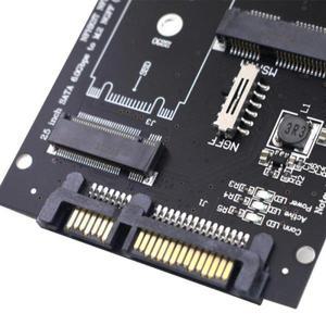 M.2 SSD에서 SATA NVMe NGFF SFF-8639 어댑터 변환기, 2.5 인치