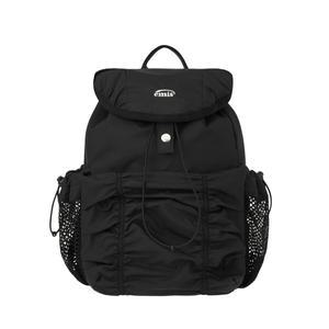 EMIS SHIRRING BACKPACK-BLACK