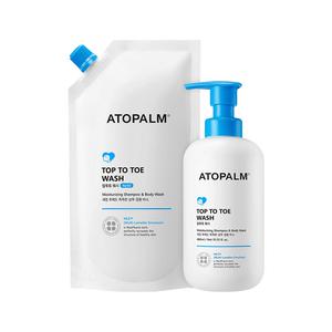 아토팜 탑투토 워시 460ml+400ml 리필 세정력