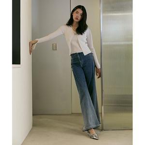 [에고이스트](강남점)[BLUE LABEL] 그라데이션 스판 와이드 데님팬츠 (ER2ODP05)