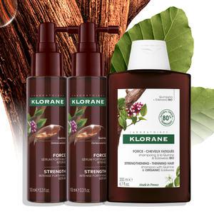퀴닌 두피 세럼 100ml 2개+퀴닌 샴푸 200ml