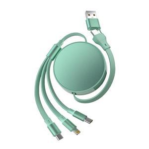 [바라보고]6in1 ctoc c타입 USB 릴케이블 핸드폰충전선 충전기선 고속충전케이블