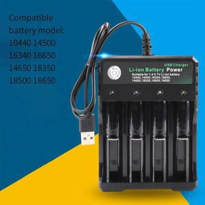 USB 충전기 18650 리튬 이온 배터리 AC 110V  220V  3.7V  4.2V  2 슬롯  3 4