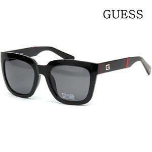 게스 선글라스 GU4004D 01A 블랙 뿔테 패션 로고 장식 아시안핏