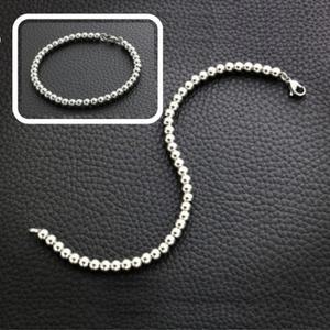 5mm 컷팅볼 우정 커플아이템 팔찌 써지컬