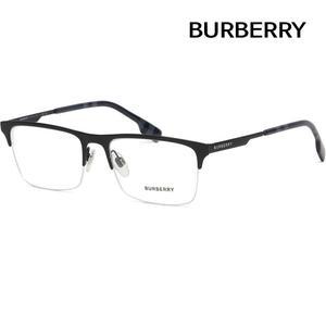안경테 BE1344 1333 반무테 무광 블랙 명품 메탈테 사각 BRUNEL