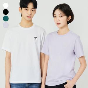 [ON] 유니 레귤러핏 라운드넥 고무삼각와펜 반팔티 NP2KE401
