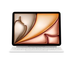 Apple 정품 매직 키보드 아이패드 에어 11(M3 모델)용 한국어 화이트 MDFV4KH/A