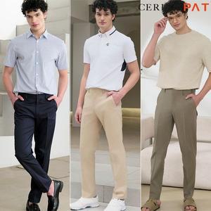 [CERINI by PAT]남성 여름 쿨링 면 스판 팬츠 3종 세트 24m_P388905406