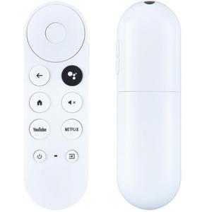 G9N9N GA01920-US Google Chromecast 4K 스노우 스트리밍 미디어 플레이어용 교체 음성 리모컨