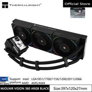 Thermalright MJOLNIR VISION 360 ARGB 올인원 수냉식 라디에이터 3.5 인치 LCD 스크린  DIY 지원