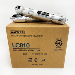 바커 럭키실리콘 LC810 비오염성 석재용 소세지 실리콘 500ml 1박스(20개) 백색