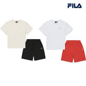 [휠라키즈](대구신세계)스몰로고상하세트(FK2FSH2001X)