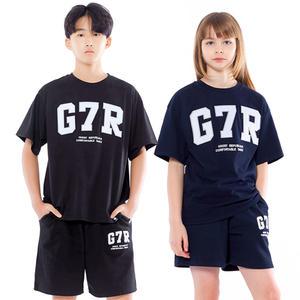 주니어 G7R 아치드 오버핏 반팔티 JT-J336