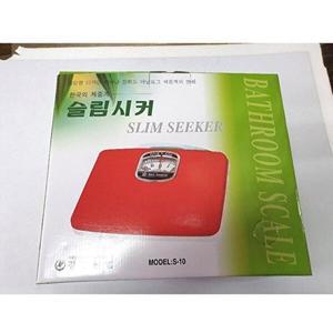 [셀러허브 패션][JH8Q37Q2_52CD]슬림시커 가정용체중계 체중계 아날로그