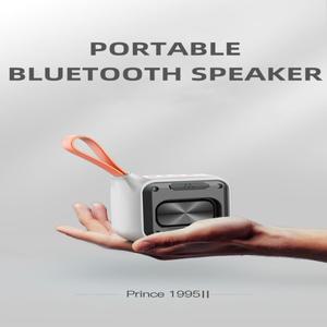 XDOBO 프린스 1995 강력한 휴대용 스마트 스피커, 12W 서브우퍼, 방수 붐베이스, BT 5.2, 소울 리더