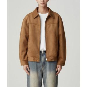 스파오 SPAO 신세틱레더 스웨이드 자켓 재킷 _SPJLF12M02 SPJLF12M02 585328