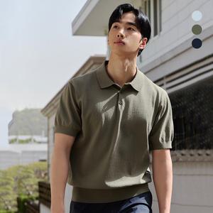 [아이더] 남성 아쿠아 반팔 스웨터_DMM23264