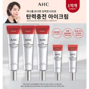AHC 텐 레볼루션 리얼 아이크림 포 페이스 35ml 3개+7ml 2개(119ml)