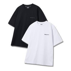 JEEP [2PACK] 16수 싱글 에어그램 원마일 반팔 티셔츠 (JQ5TSU151BK)