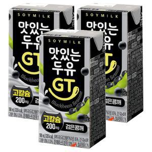 남양유업 맛있는두유 GT 검은콩깨 190mlx48팩 고칼슘두유 검은콩 깨