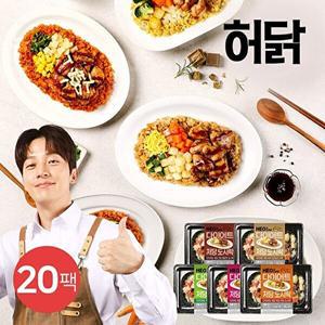 [허닭]T_허닭FIT 다이어트 저당 도시락 260g 5종 20팩