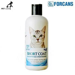 [오티마트]포켄스 단모 고양이전용 샴푸앤린스 300ml