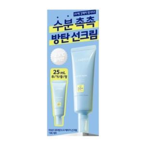 라네즈 워터뱅크 UV 베리어 선크림 50ml + 휴대용 미니 25ml