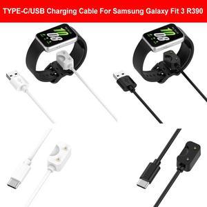 Samsung Galaxy Fit 3 R390 스마트 시계용 마그네틱 USB 유형 C 충전 케이블 내구성 있고 효율적인 어댑터